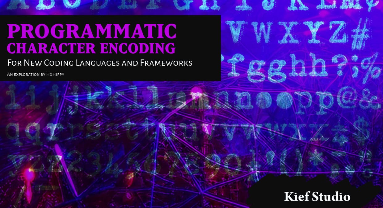 Programmatic Character Encoding