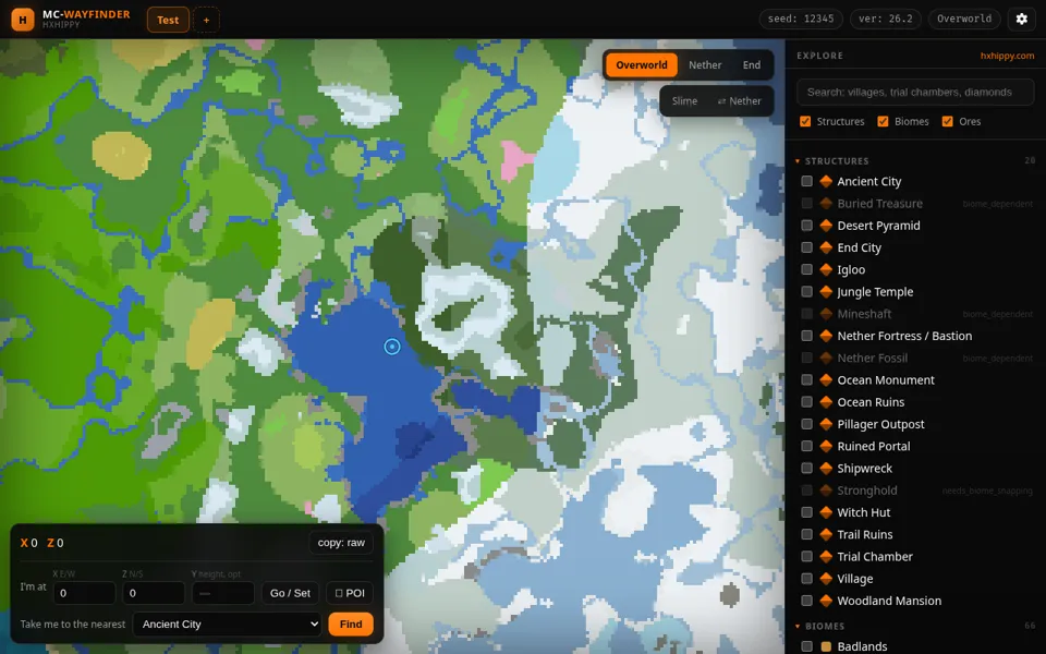 mc-wayfinder screenshot